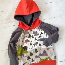 Load image into Gallery viewer, Forest Friends Raglan Hoodie

