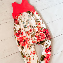 Load image into Gallery viewer, Rosie Floral Alley Cat Romper
