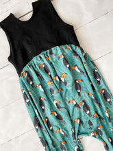 Load image into Gallery viewer, Toucan Alley Cat Romper
