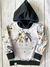 Load image into Gallery viewer, Horse Trio Hoodie

