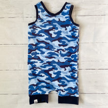 Load image into Gallery viewer, Camouflage Rascal Romper

