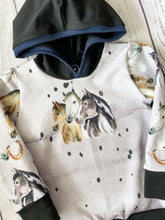 Load image into Gallery viewer, Horse Trio Hoodie
